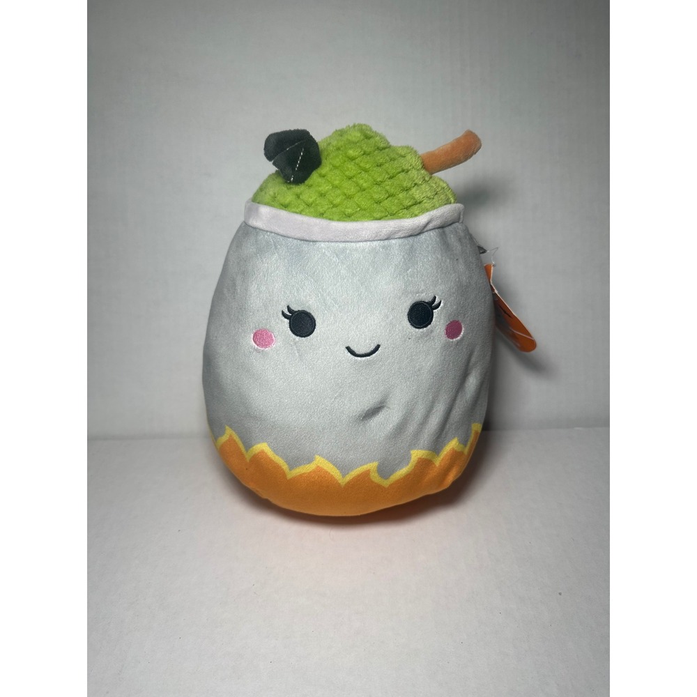 Squishmallows Johanna Witches Cauldron Halloween Plush 8 Inch Grey‎ Green 2022